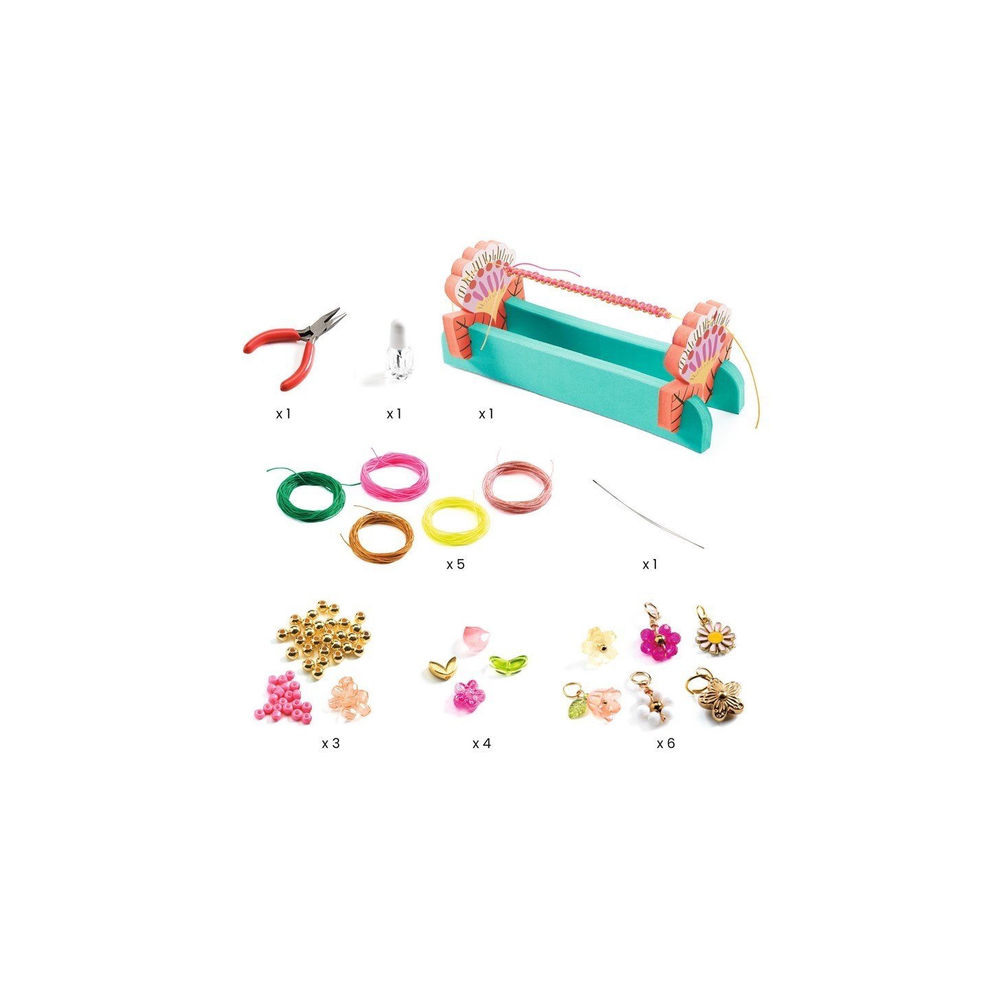 Crea Pulseras de Macramé Rosas