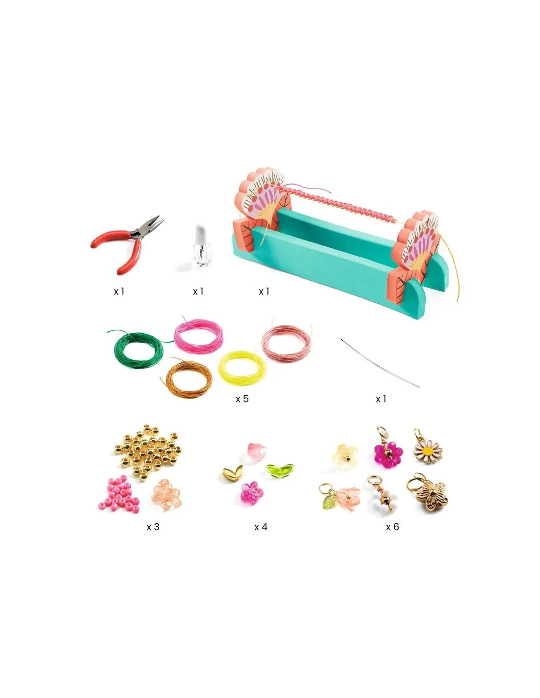 Crea Pulseras de Macramé Rosas