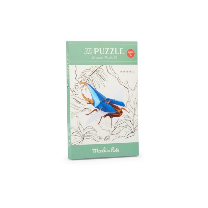 Puzle 3D Tout Autour Escarabajo Hércules
