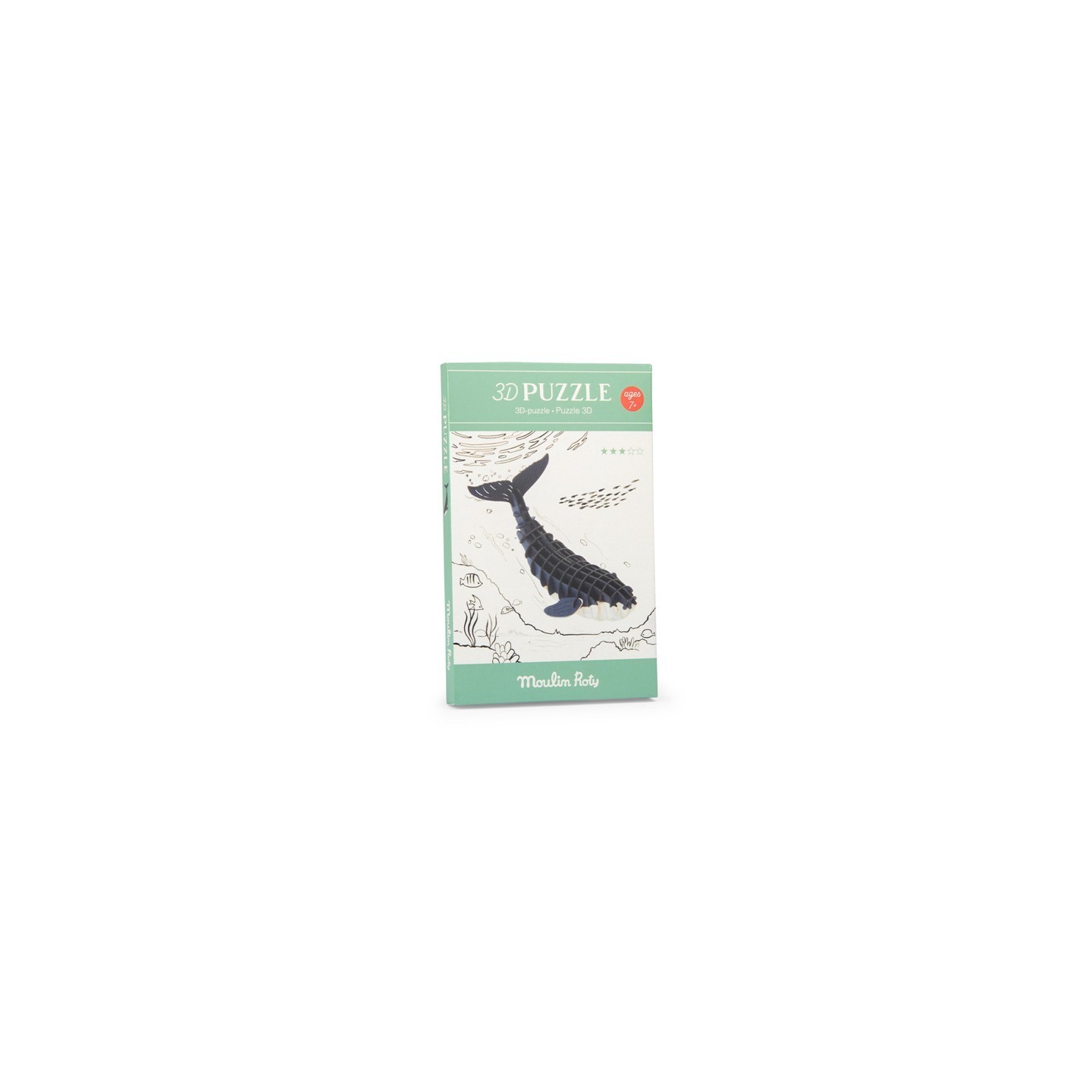 Puzle 3D Tout Autour Ballena