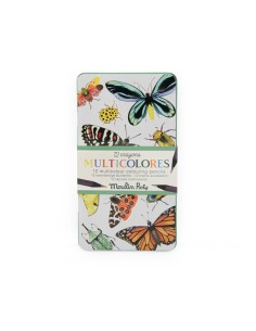 12 Lápices Multicolores Tout Autour