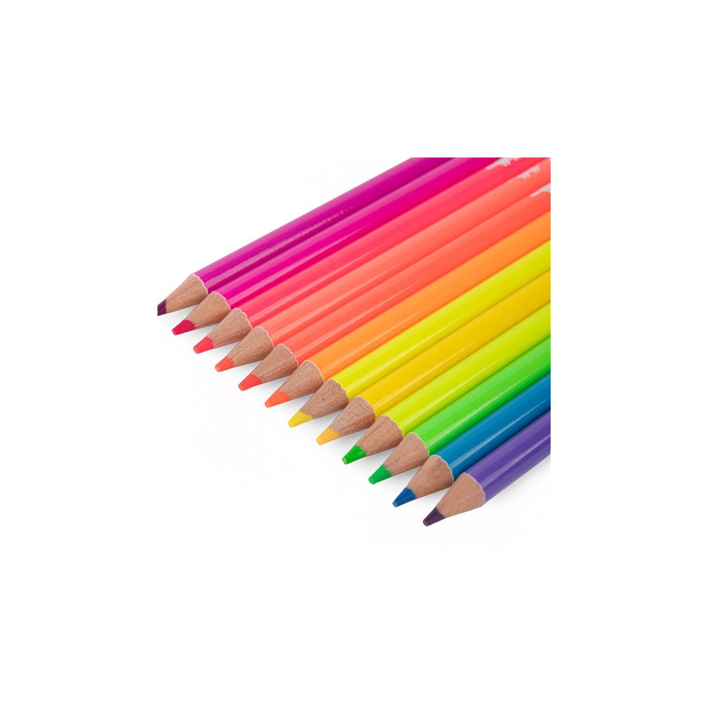 12 Lápices de Colores Neón Les Petites Merveilles