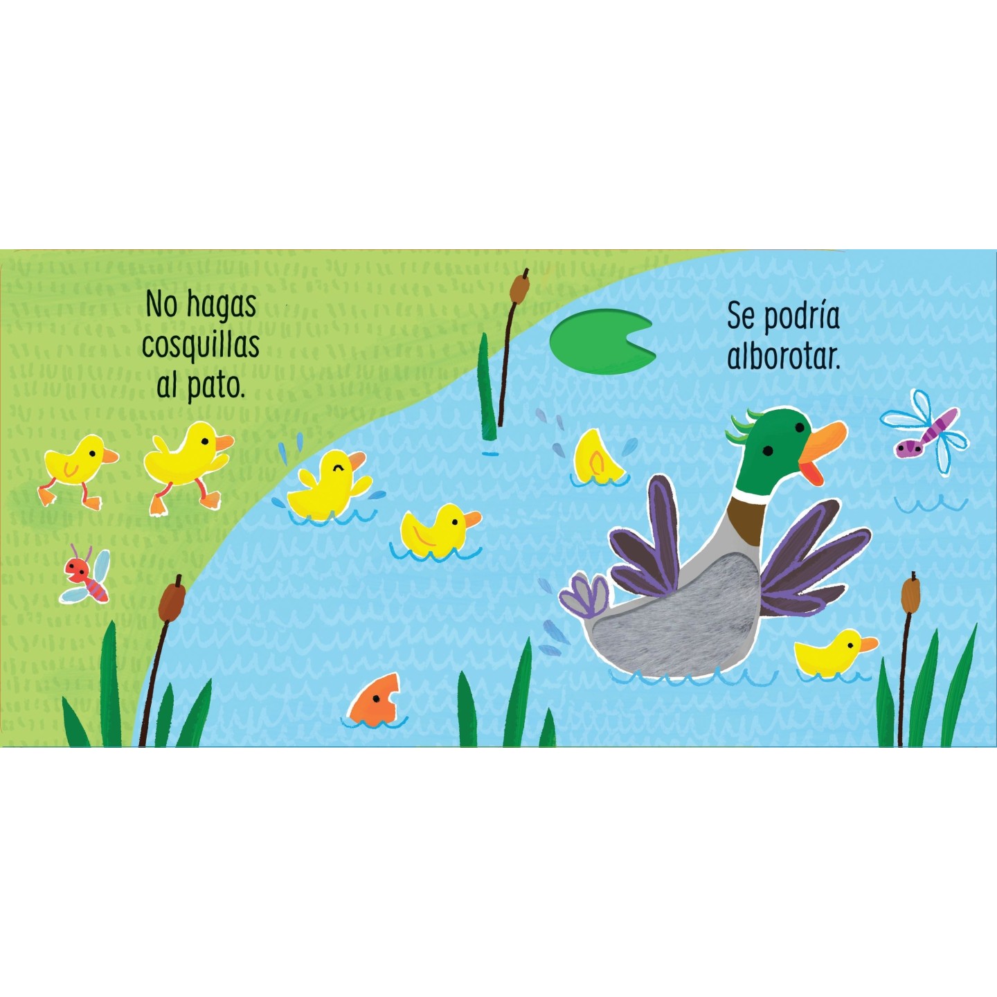 No hagas cosquillas al pato