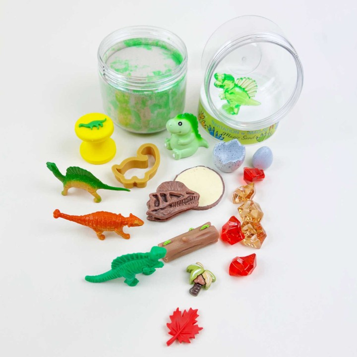 Magic Sand Jurassic Park Play Pot