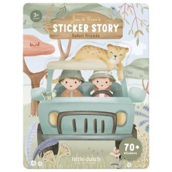Libro de Pegatinas Safari Friends