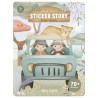 Libro de Pegatinas Safari Friends