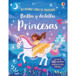 Mi primer libro de pegatinas - Brillos y destellos Princesas