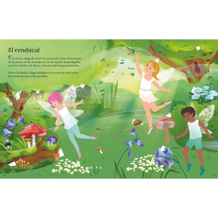 El vestuario en pegatinas Libro de Actividades - El baile mágico
