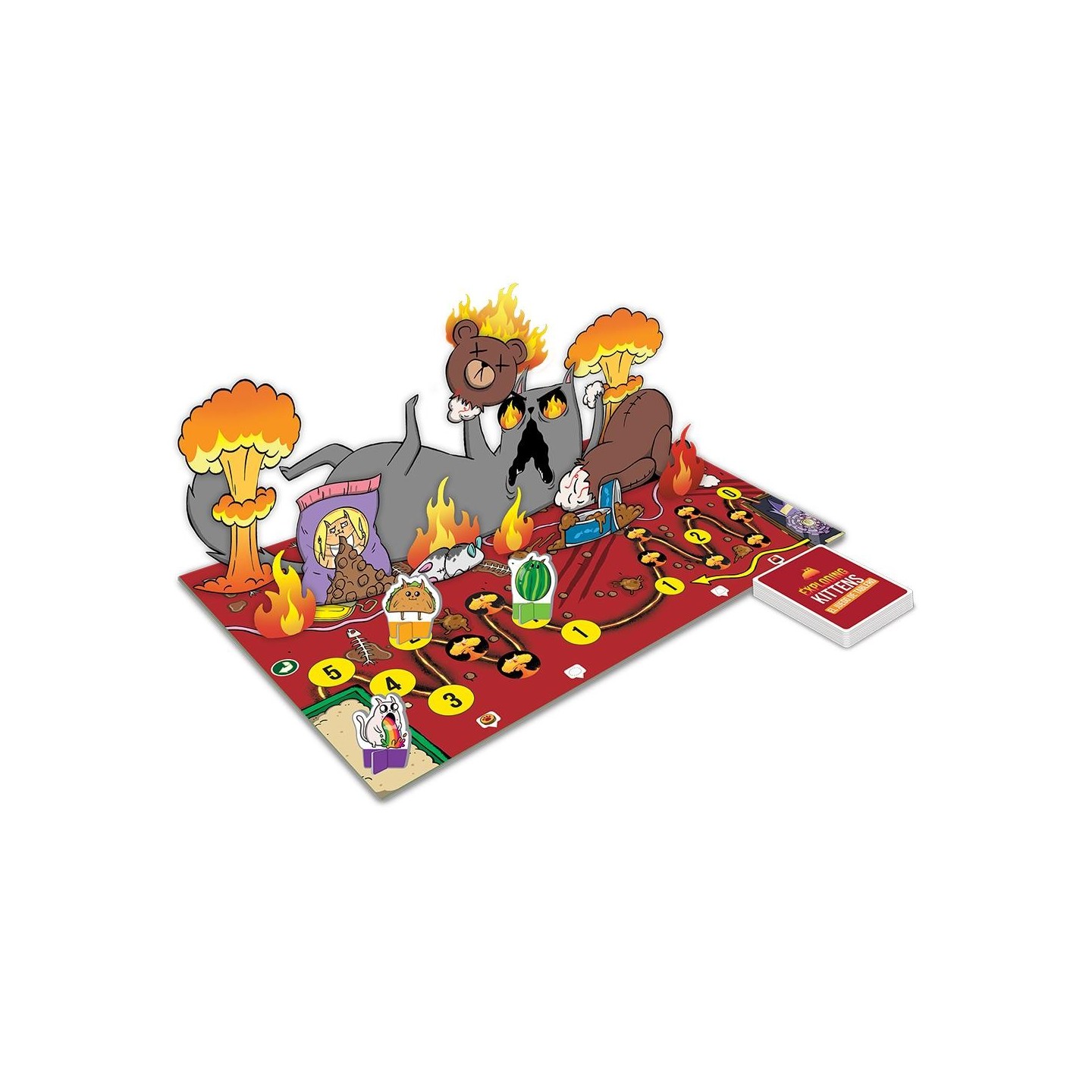 Exploding Kittens: El juego de tablero