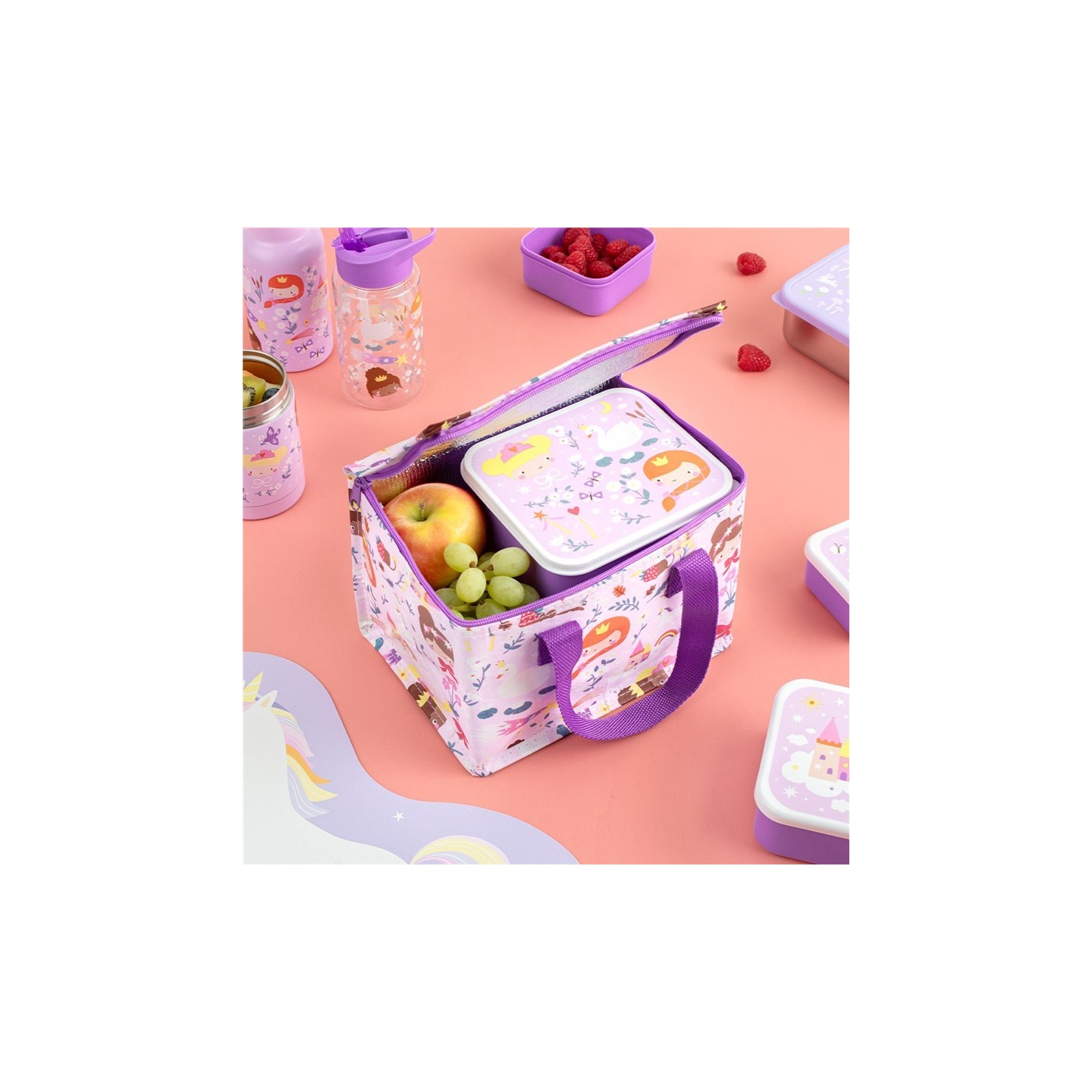 Bolsa de Almuerzo Térmica Princesas