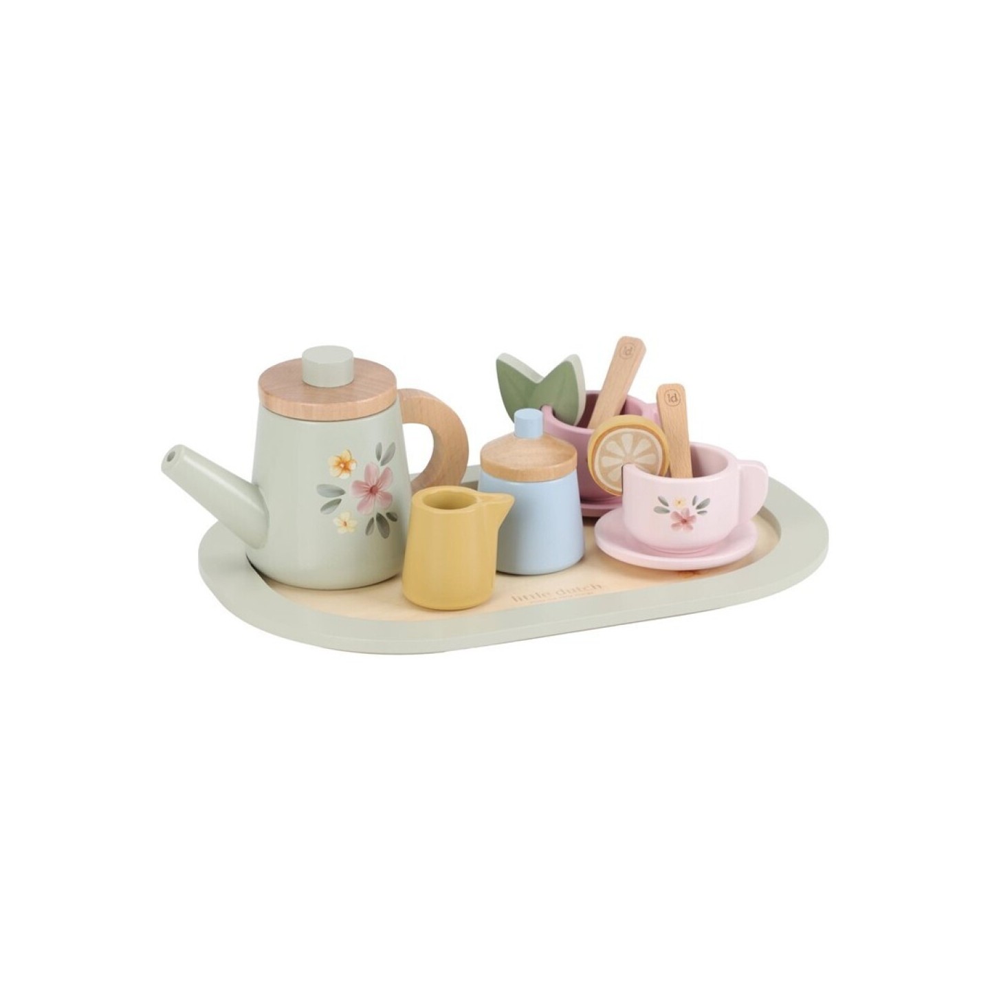Set de Te de Madera