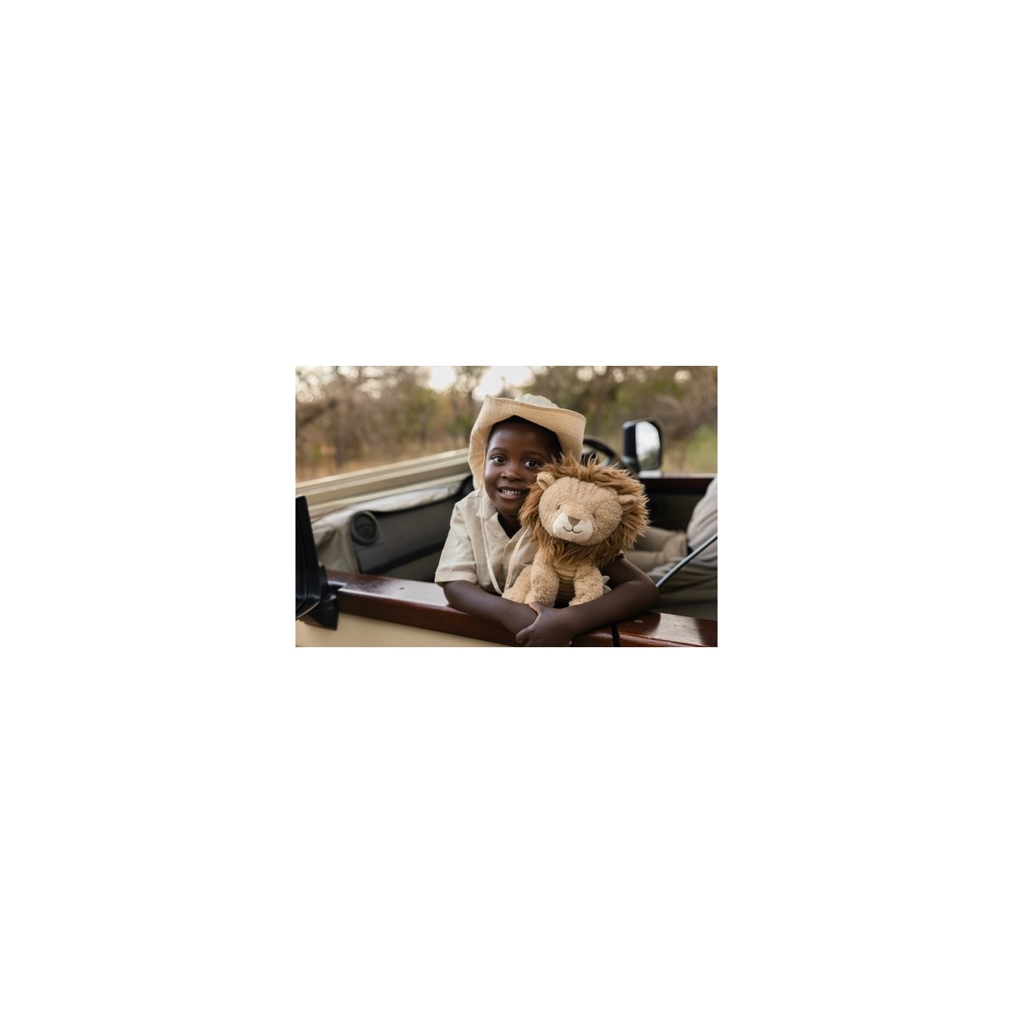 Peluche León Safari Friends 25cms