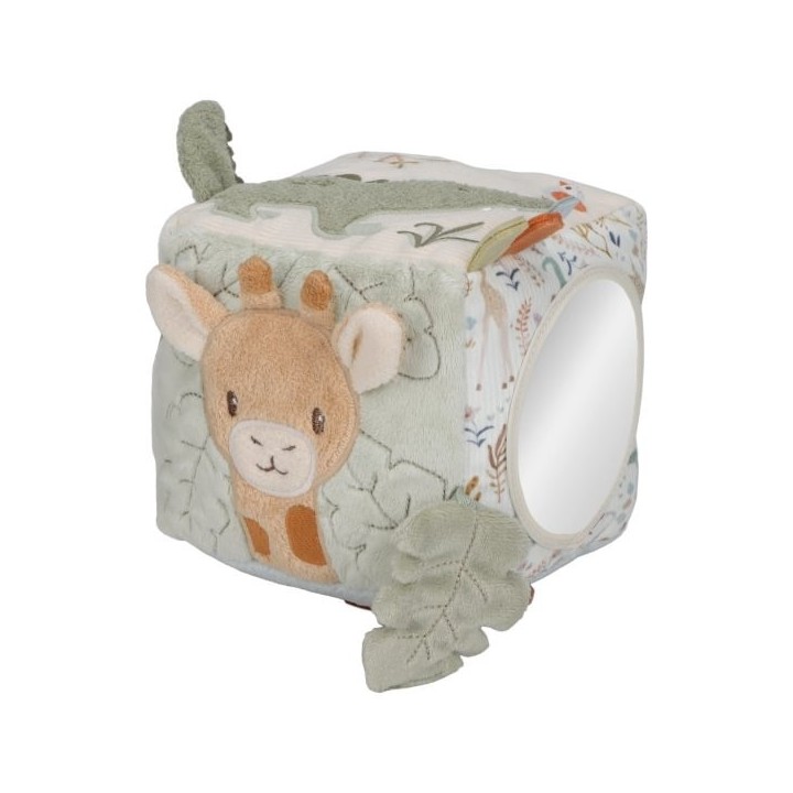 Cubo Blandito de Actividades Safari Friends