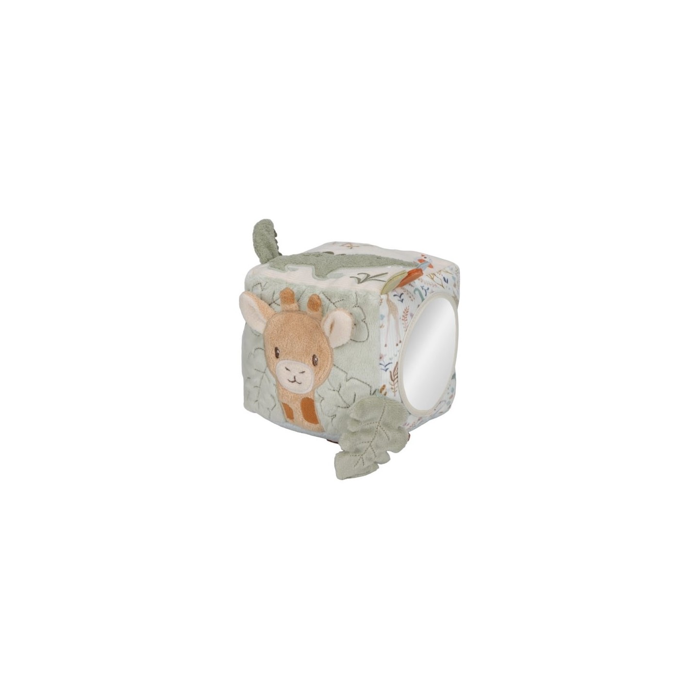 Cubo Blandito de Actividades Safari Friends