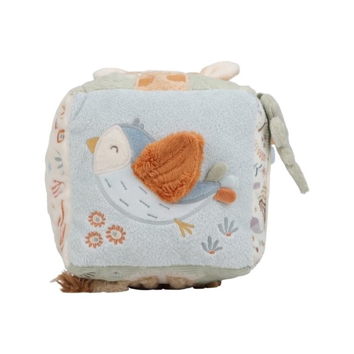 Cubo Blandito de Actividades Safari Friends