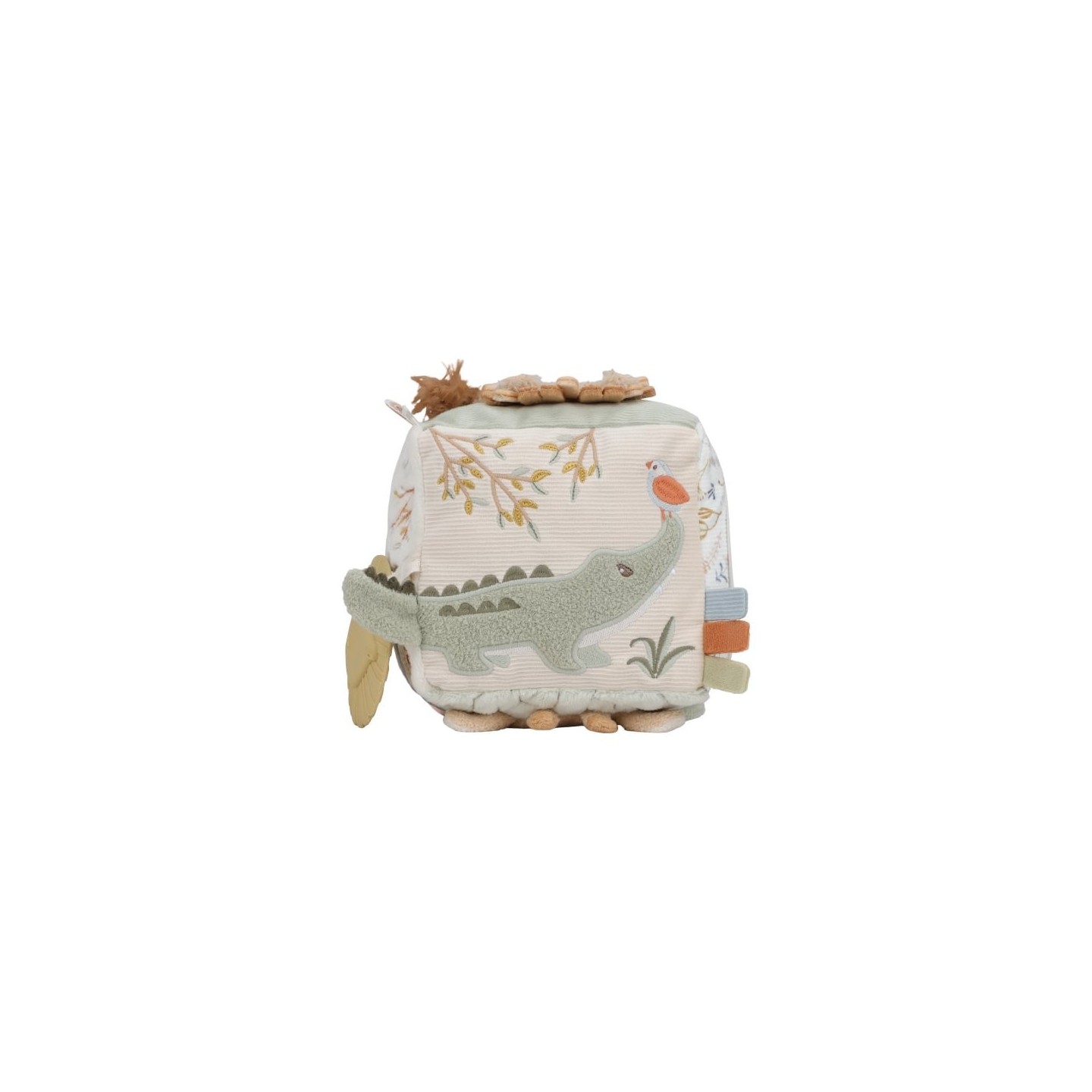 Cubo Blandito de Actividades Safari Friends