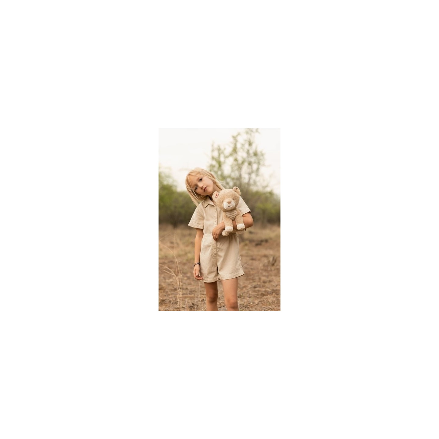Peluche Leona Safari Friends 25cms