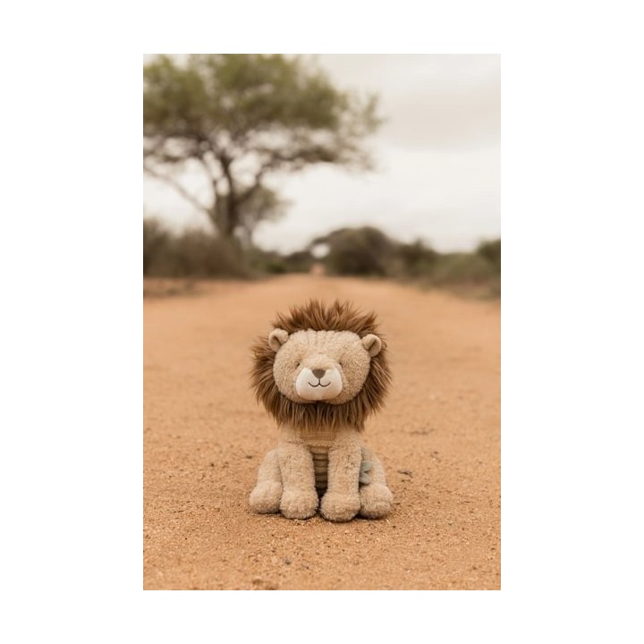 Peluche Leon Safari Friends 17cms