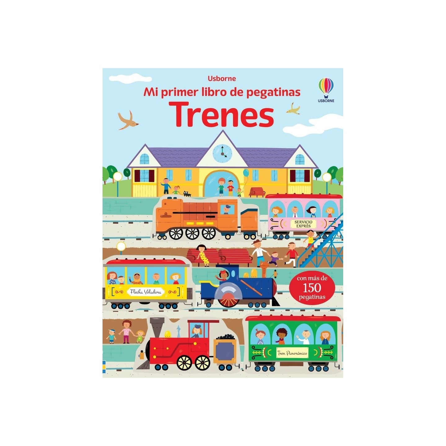 Mi primer libro de pegatinas - Trenes