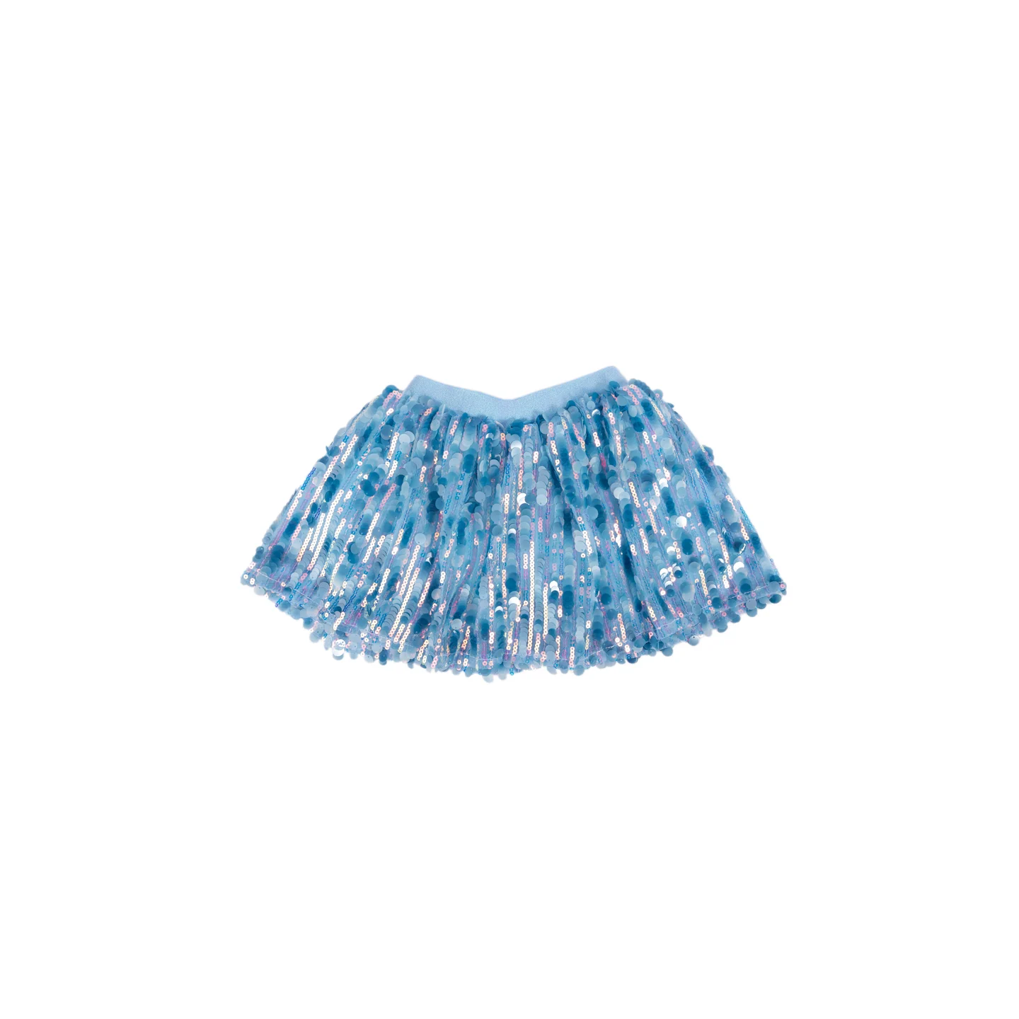 Falda Superstar Sequins Azul 4-6 Años