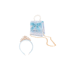 Set Bolso y Diadema The Mademoiselle Azul