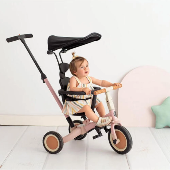 Triciclo Multifunción Gyro 5 en 1 Rosa