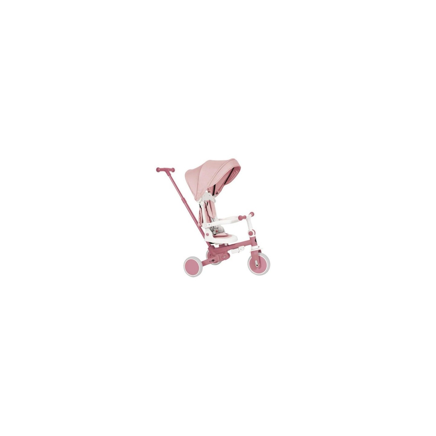 Triciclo Multifunción Evol Rosa