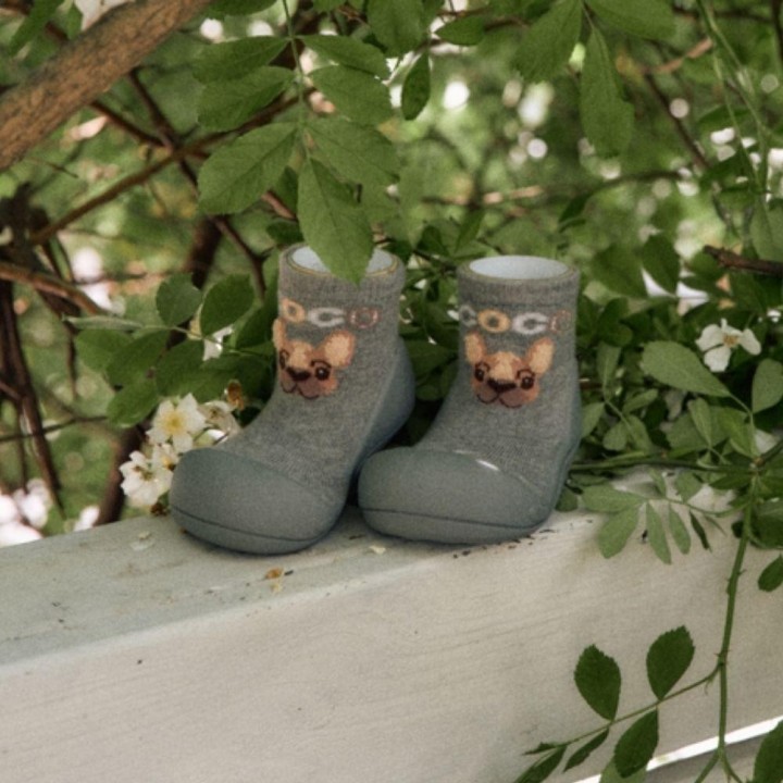 Attipas Perrito Coco Gris