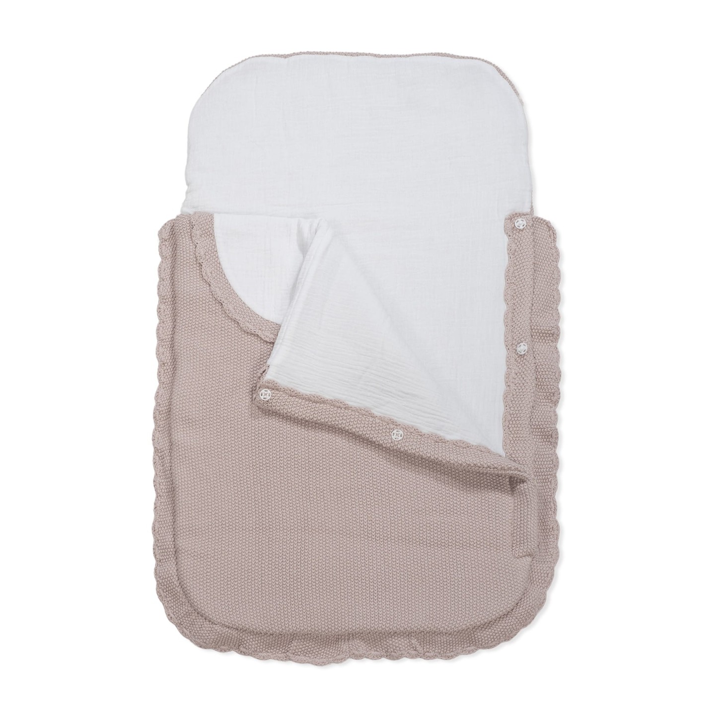 Saco Cuco Tricot Rosa