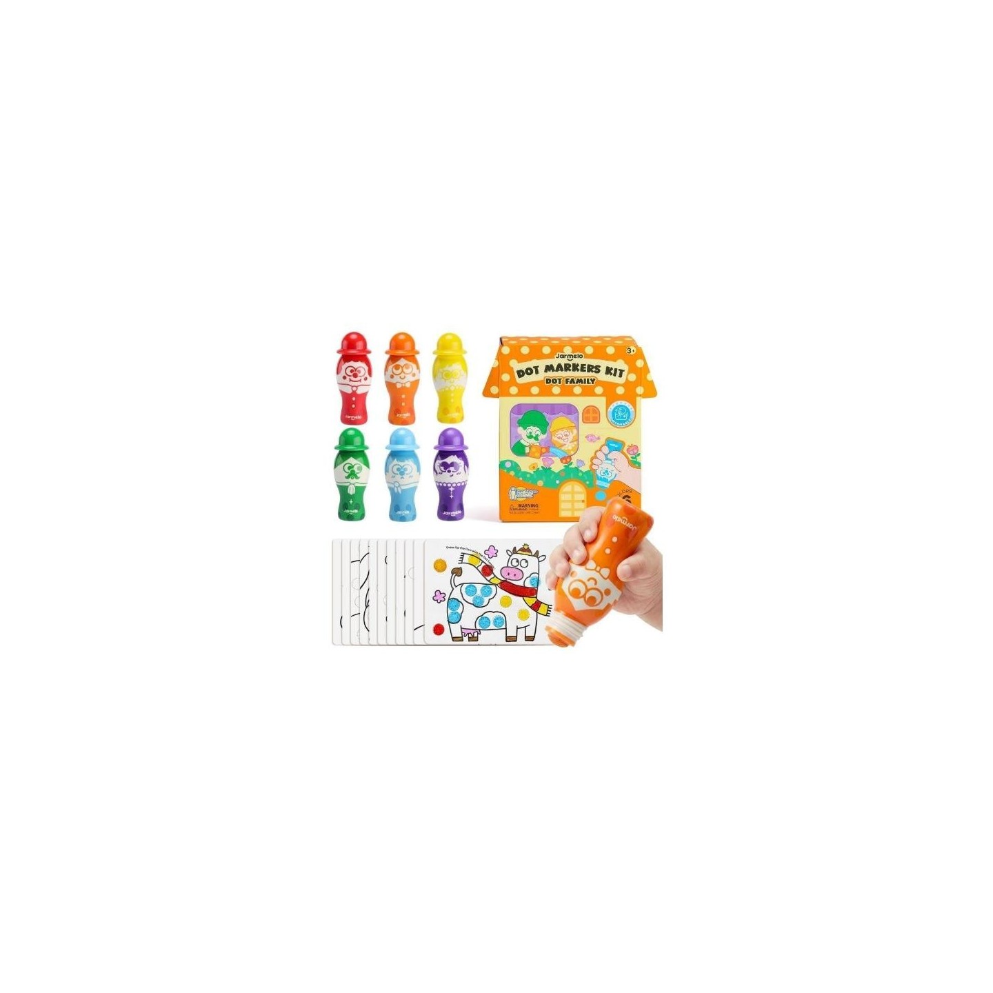 Set 6 Rotuladores de puntos Family Kit