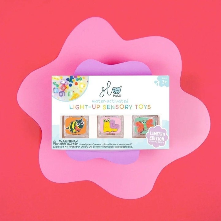 Set 6 cubos con luz Glo Pals Edición Limitada - Bichos