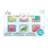 Set 6 cubos con luz Glo Pals Edición Limitada - Oceano
