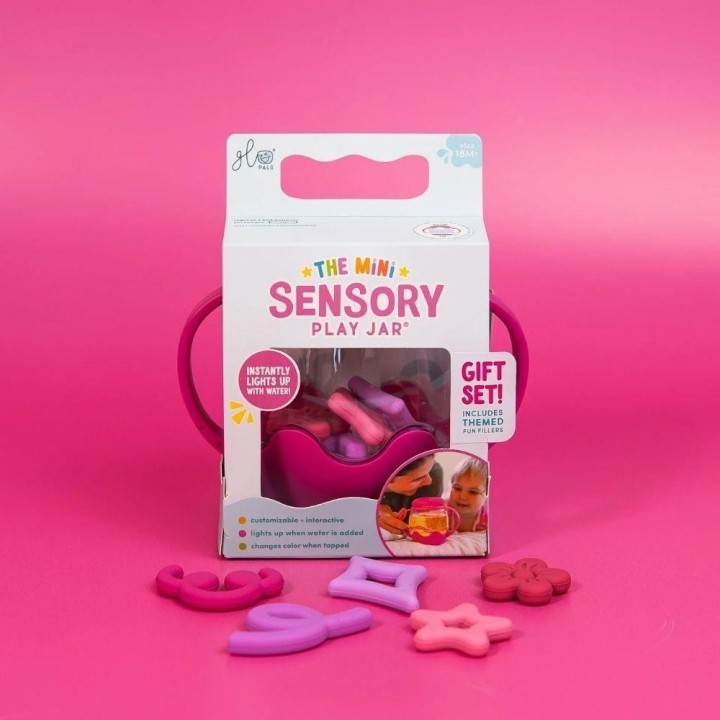 GloPals Mini Jarra Sensorial Rosa + Relleno