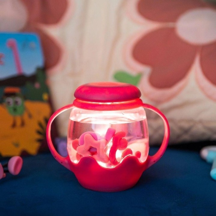 GloPals Mini Jarra Sensorial Rosa + Relleno