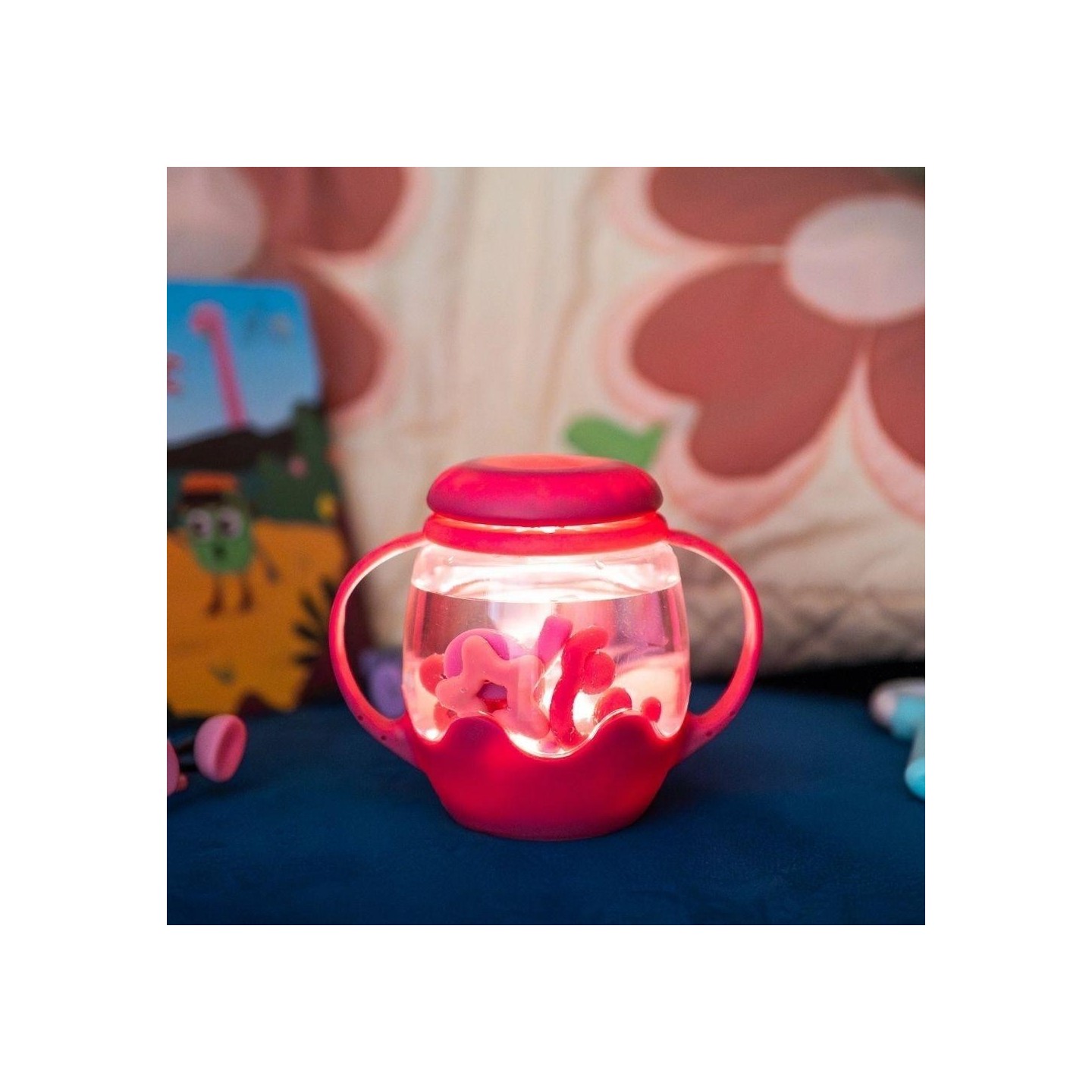 GloPals Mini Jarra Sensorial Rosa + Relleno