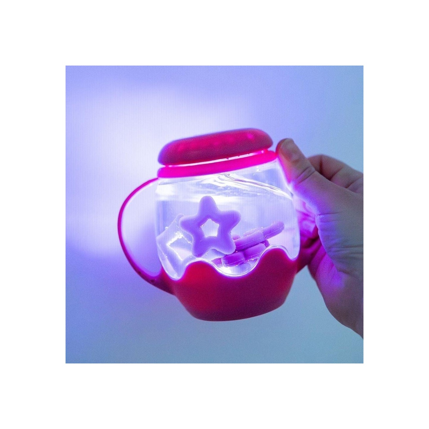 GloPals Mini Jarra Sensorial Rosa + Relleno