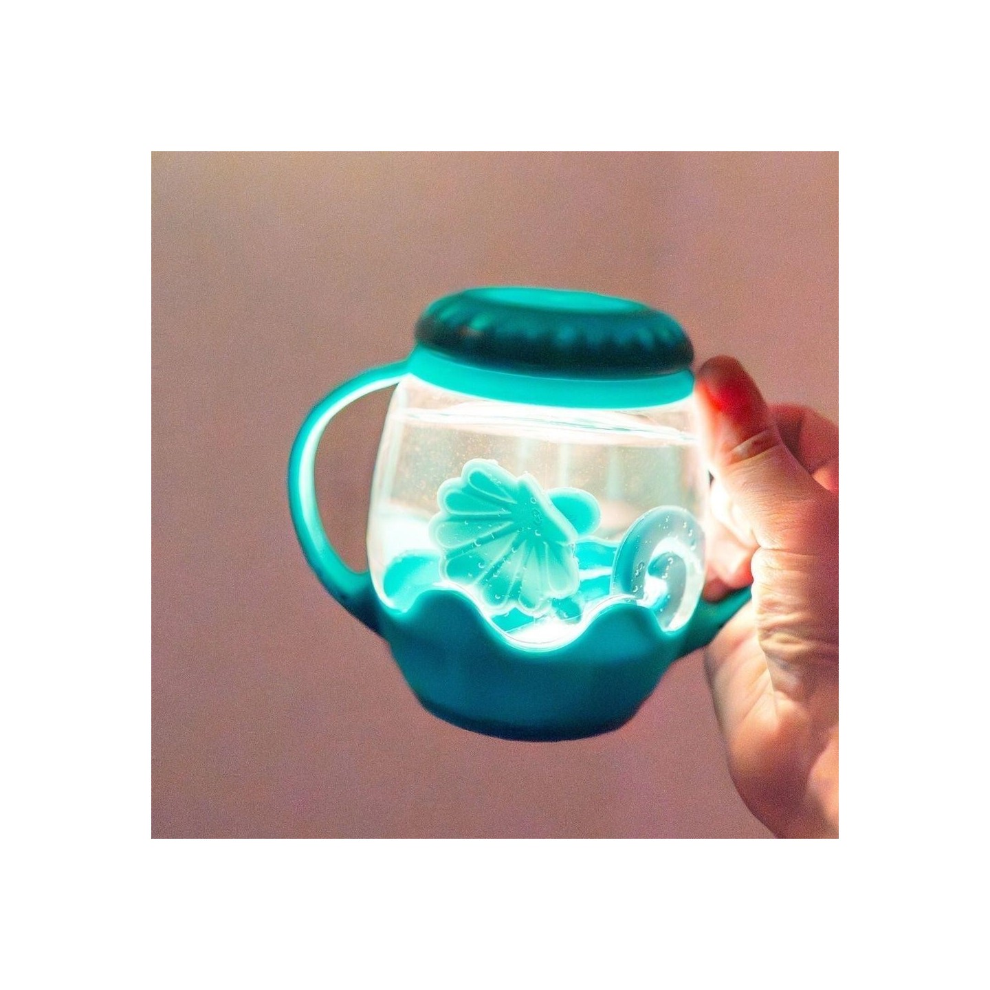 GloPals Mini Jarra Sensorial Azul + Relleno