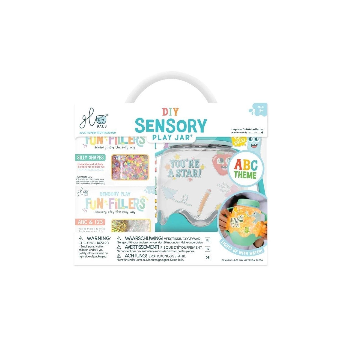 GloPals Set Jarra Sensorial + Accesorios - ABC