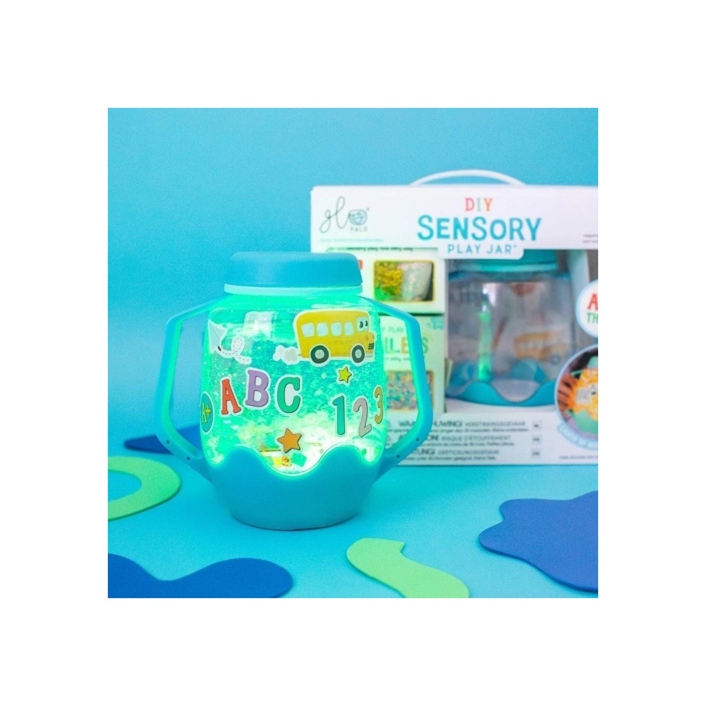 GloPals Set Jarra Sensorial + Accesorios - ABC