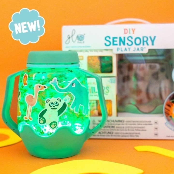 GloPals Set Jarra Sensorial + Accesorios - Zoo