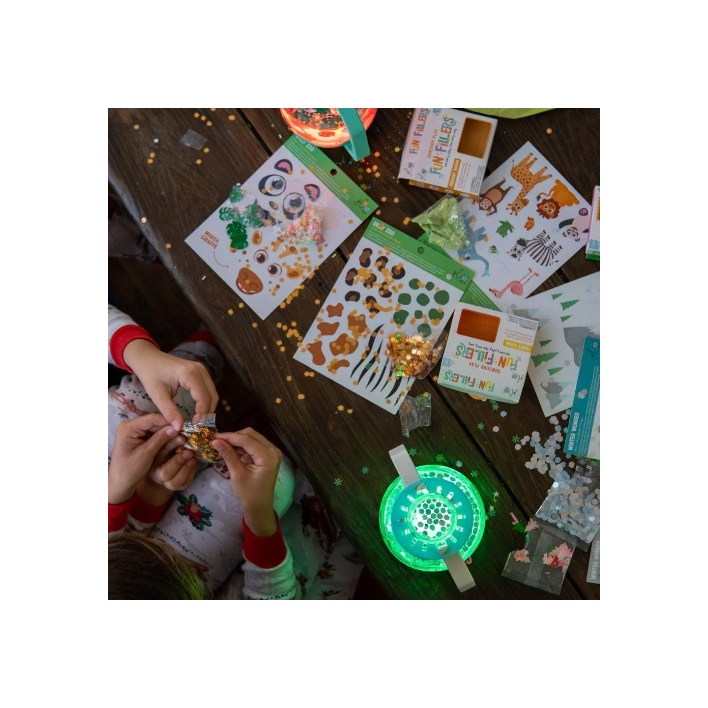 GloPals Set Jarra Sensorial + Accesorios - Zoo