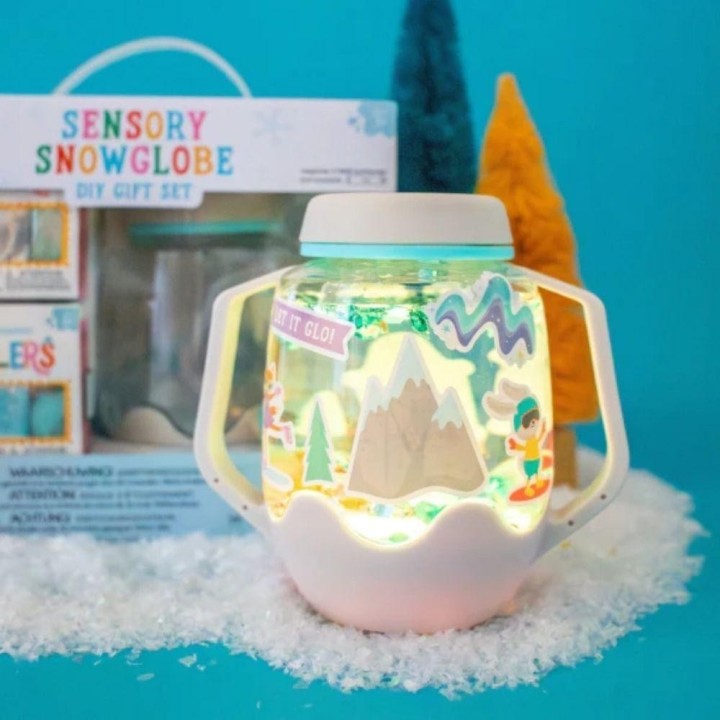 GloPals Set Jarra Sensorial + Accesorios - Bola de Nieve