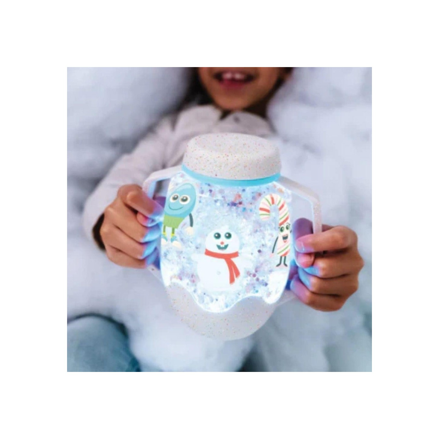 GloPals Set Jarra Sensorial + Accesorios - Bola de Nieve