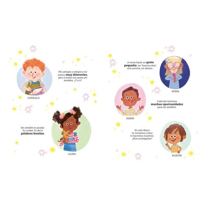 Diario de niñas y niños amables