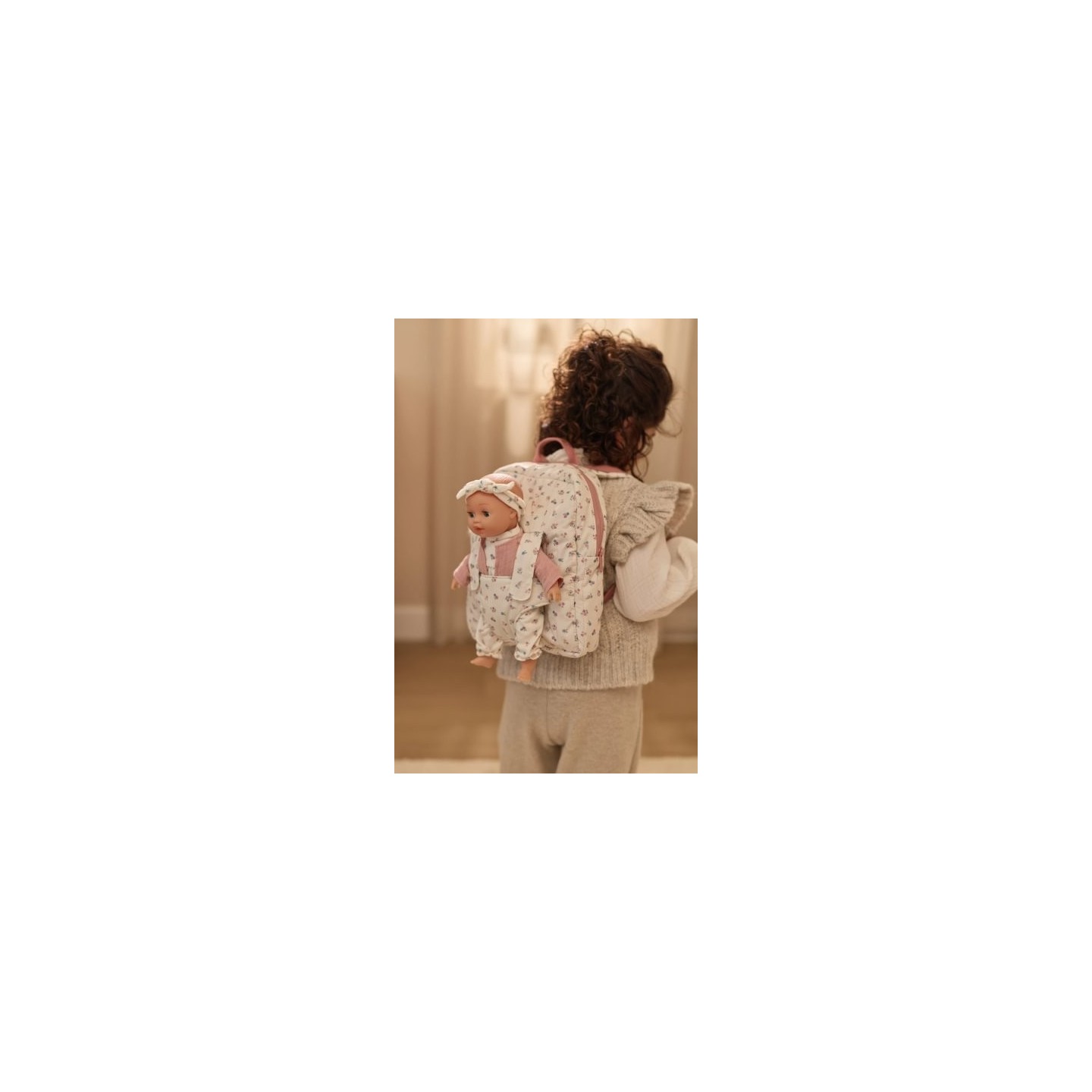 Mochila con porteo para Muñecas