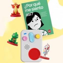 Cuentacuentos Faba Kit "Un Mundo de Emociones" Reproductor + 3 Personajes + Guia