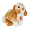 Peluche de Conejo Marron y Blanco 20 cm