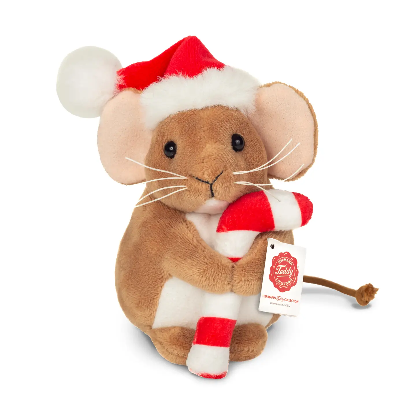 Peluche Ratoncito de Halloween con Baston de Caramelo 11 cm