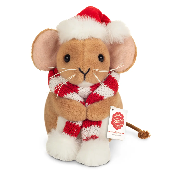 Peluche Ratoncito de Halloween con Bufanda 11 cm