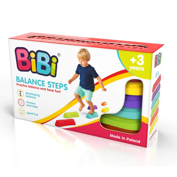 Set de 6 escalones sensoriales de equilibrio